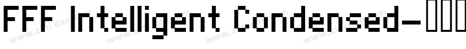 FFF Intelligent Condensed字体转换